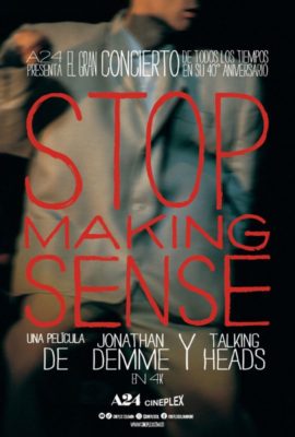 Póster de la película Stop Making Sense